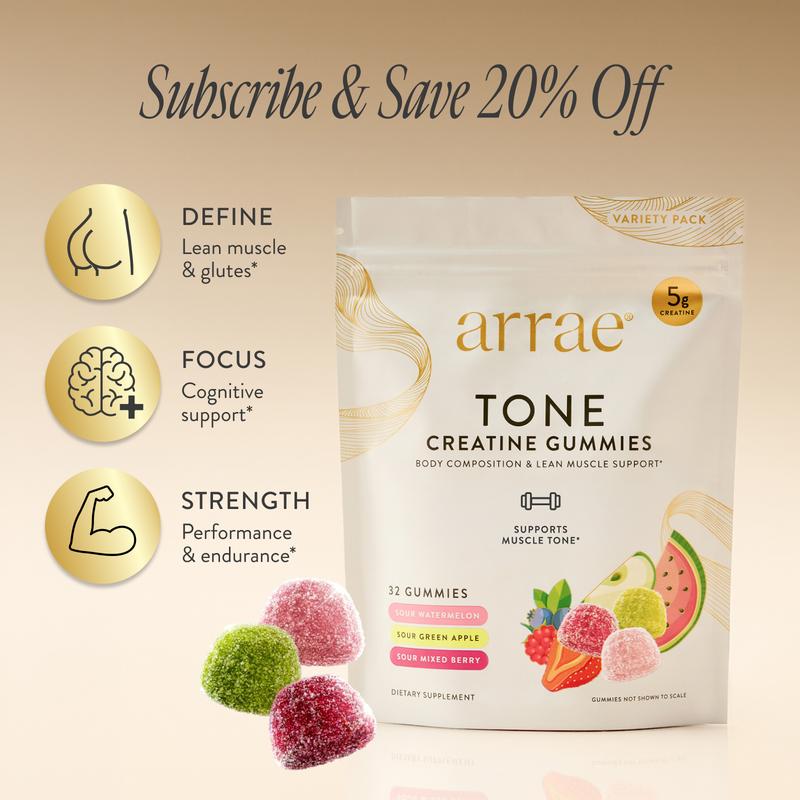 Arrae™ Tone Creatine Gummies