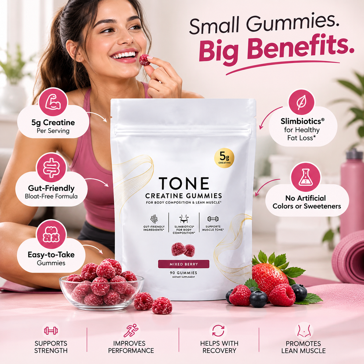 Arrae™ Tone Creatine Gummies